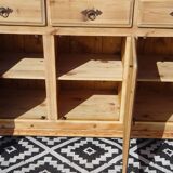 natural pine enfilade