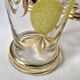 Lemonade service, lemon and golden foliage decor, France, 1960s-70s.