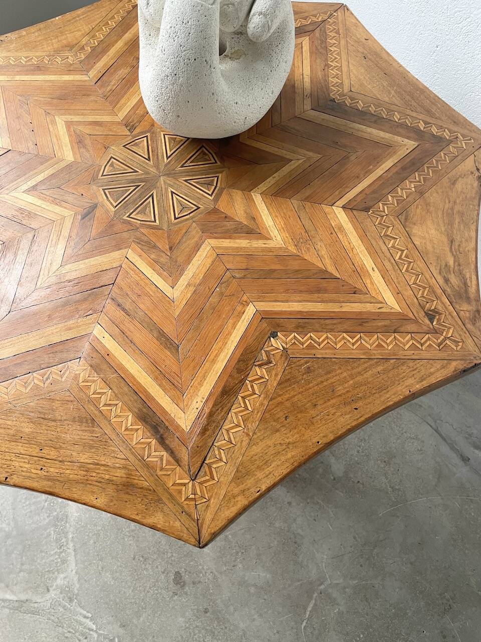 19th century inlaid side table