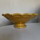 XXXL wavy bowl in glazed terracotta 1950 Provence
