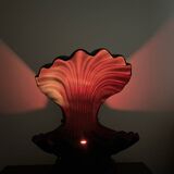 Vintage multicoloured shell lamp