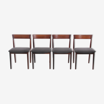 Suite of 4 Scandinavian teak chairs model 39