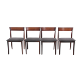Suite de 4 chaises scandinaves en teck modèle 39
