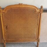 Headboard wood and cannage louis XVI style