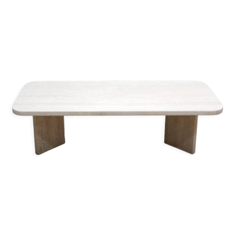 Table basse en travertin