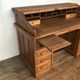 American solid solid oak cylinder desk from 1930