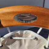 Set of 6 dining chairs deck line folding boat decoration