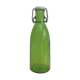 Green glass bottle