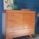 Commode 4 tiroirs années 60