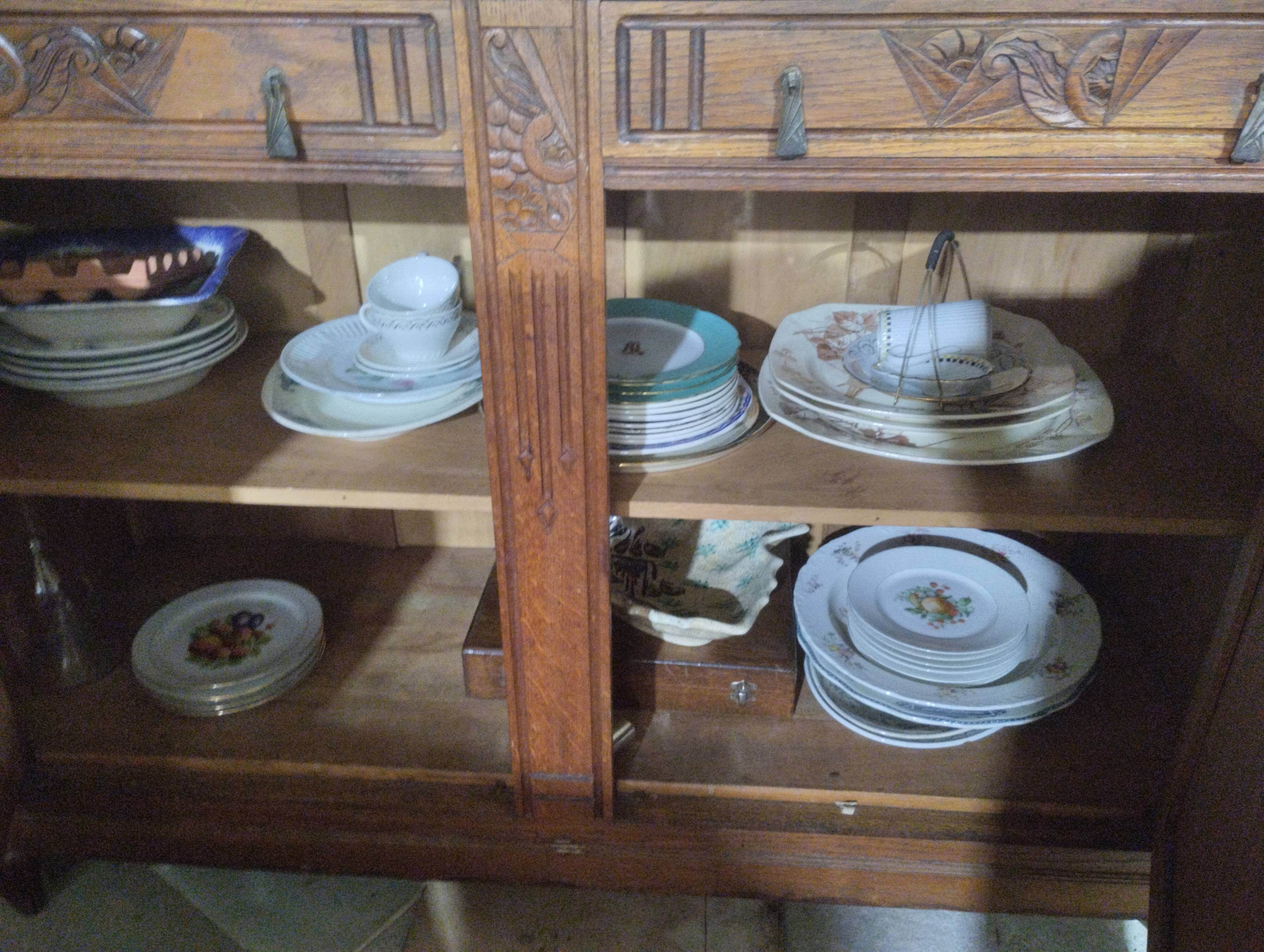 Two body sideboard - Art deco style