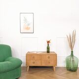 Small vintage oak sideboard