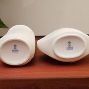 MidCentury Vases in bisquit procellain by Kayser, 1960s