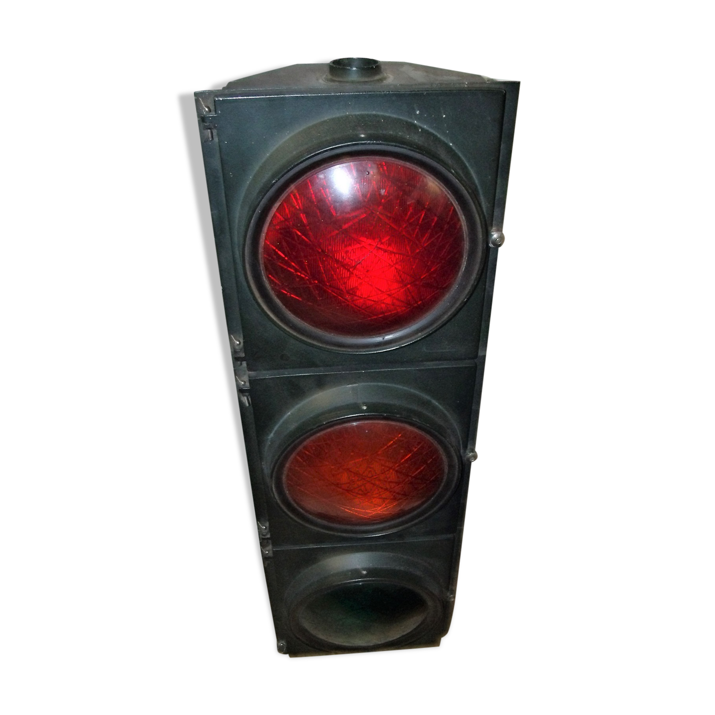 Traffic light traffic that works industrial deco