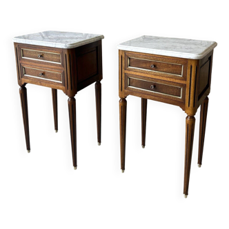 Louis XVI bedside tables from around 1970.