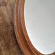 Miroir ovale vintage