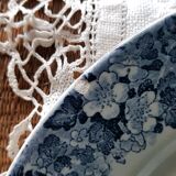 Sarreguemines and Digoin set of 6 dinner plates model Récamier