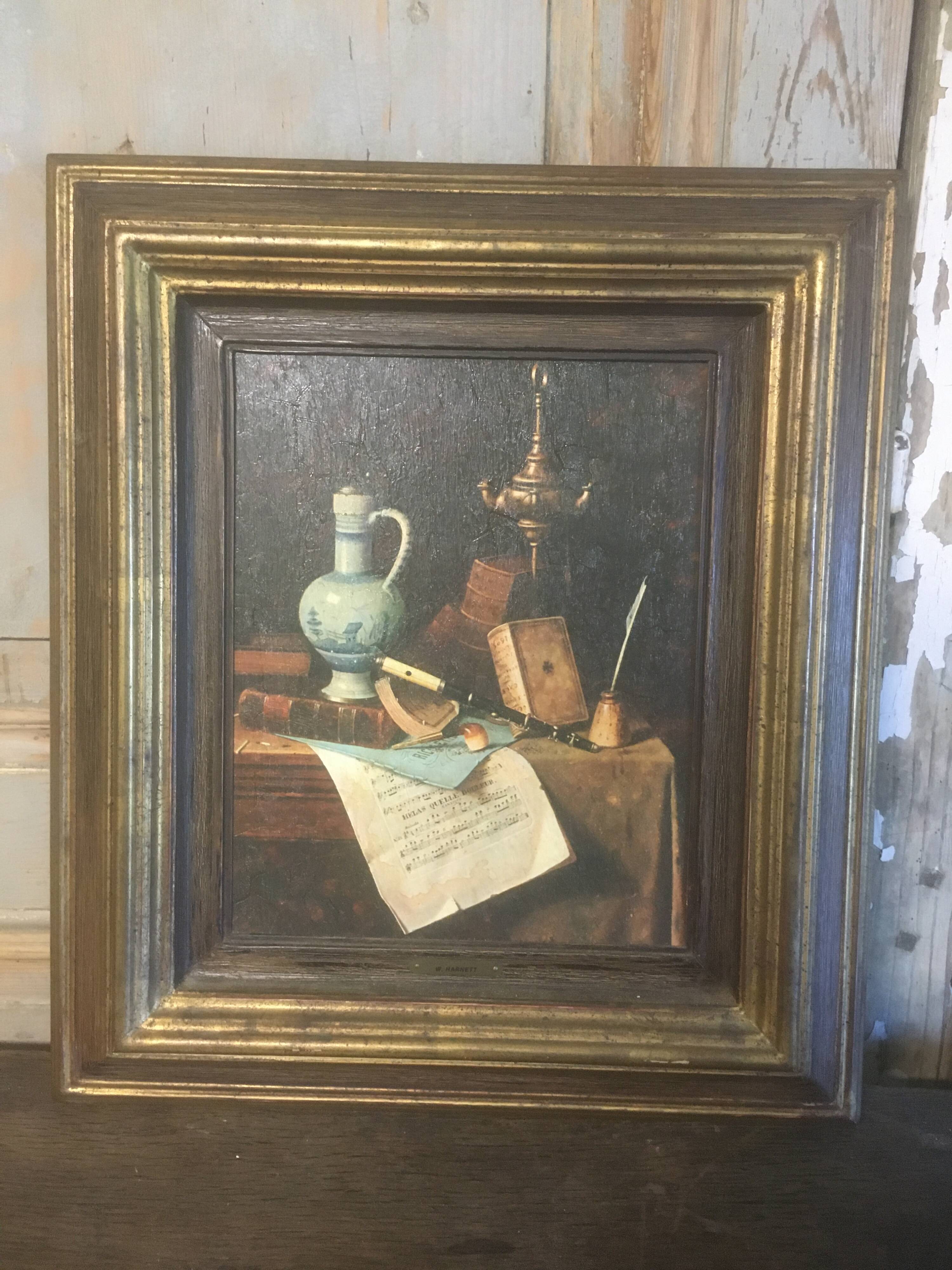 Nature morte sur bois 40x35