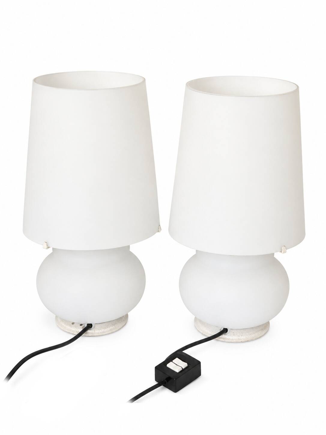 Paire de lampe de table de Max Ingrand Fontana arte