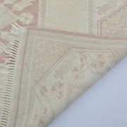 Tapis vintage neutre noué à la main sku 3591