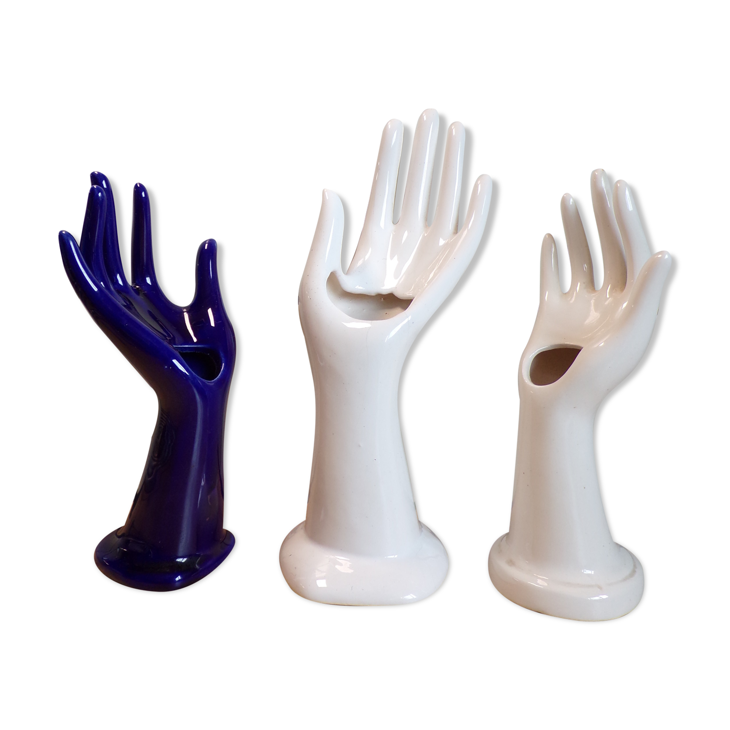 Set 3 ceramic ring hands