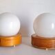 Pair of bedside lamps