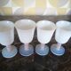 Set of 4 Sèvres crystal glasses
