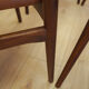 Set of six teak chairs, Danish design, 1970s, made in Denmark