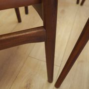 6 chaises danoises en teck, années 1970