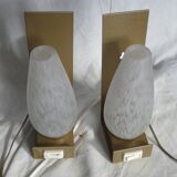 Pair of designer bedside lamps from 1950-60
