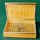 Lucite & rattan vanity box, Christian Dior style, circa 1970s