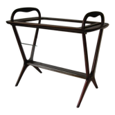 Ico Parisi and Luisa De Baggis side table with magazine rack from the 1950s.