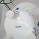 Cache pot céramique faïence  bleu delft