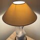 Vintage ceramic swan lamp from the 70s