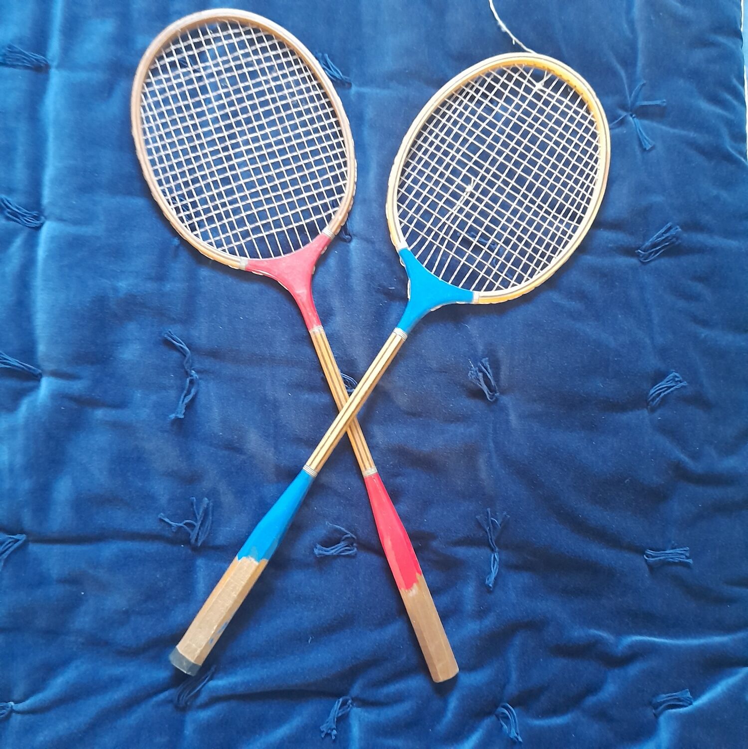 Badminton racket duo