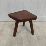 Brutalist tripod stool