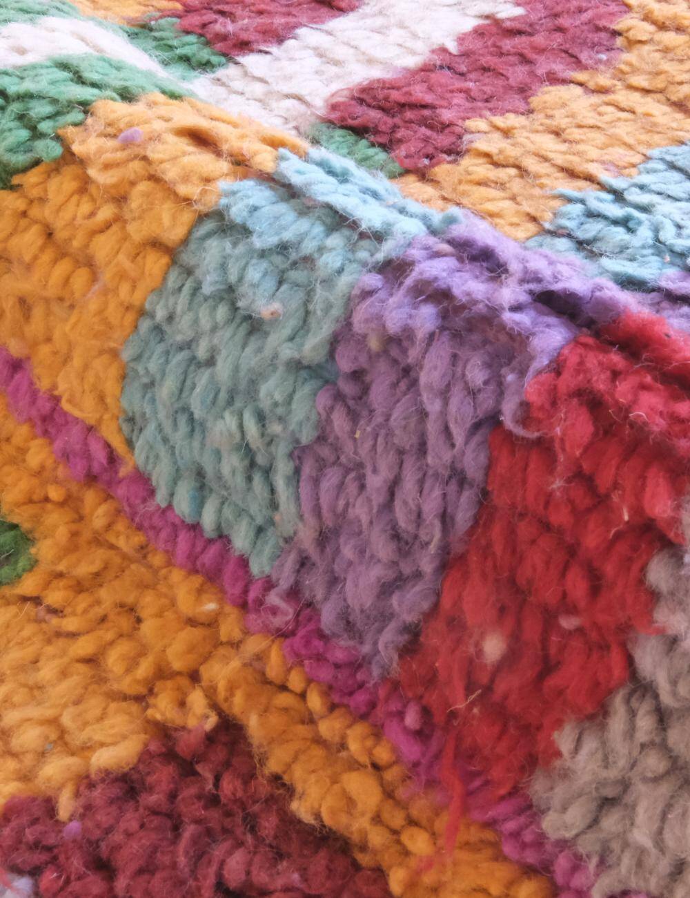 Colorful Berber Rug - 319 x 203 cm