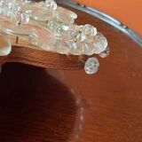 Crystal and Murano glass mirror