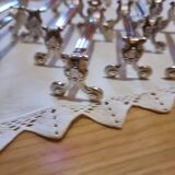 Set of 12 Christofle France Cutlery Rests Vendôme Model