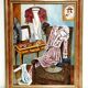 Oil painting on canvas , signed painting