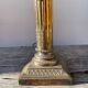 Paire de lampes en métal argenté Louis XVI Cailar Bayard XIXek
