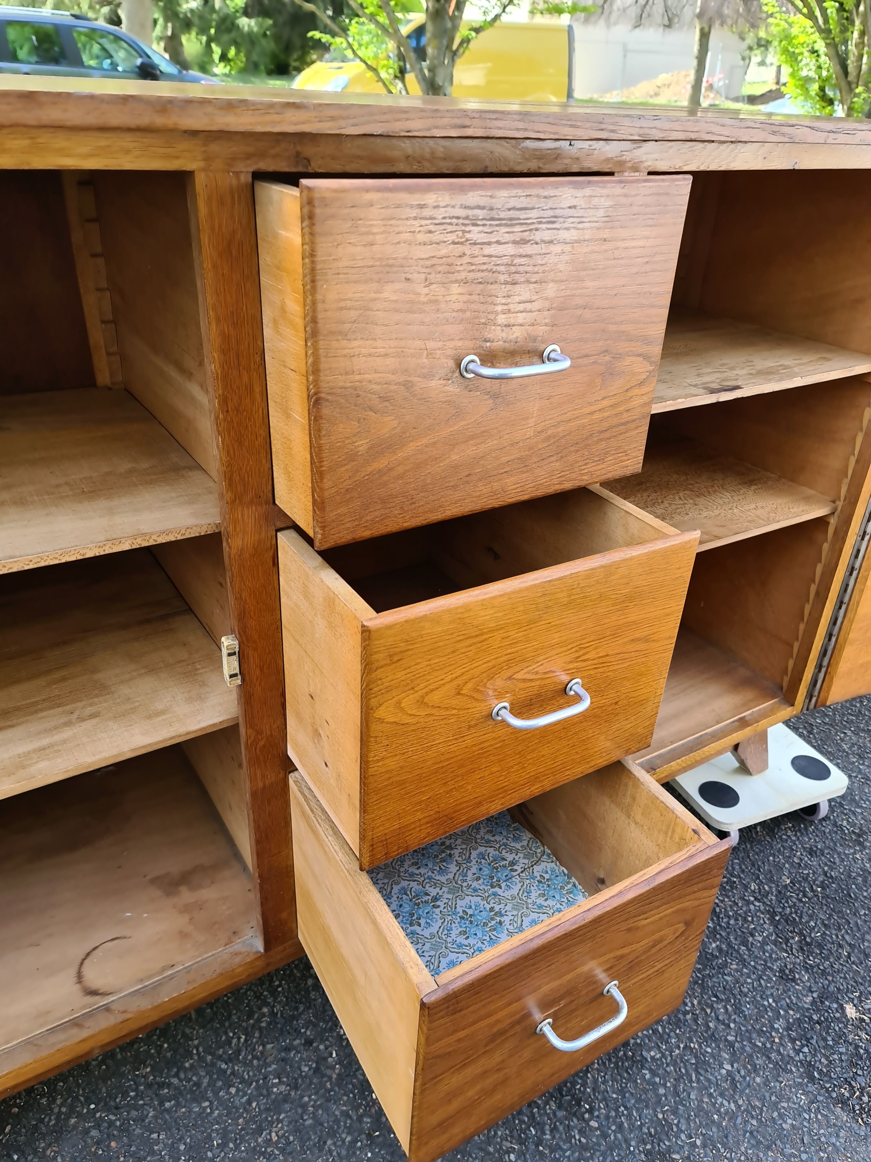 Buffet bahut vintage 1960 foot compass