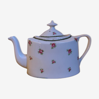 Porcelain teapot pink patterns