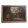 Peinture à l'huile sur toile nature morte aux fleurs, début du XIXe siècle