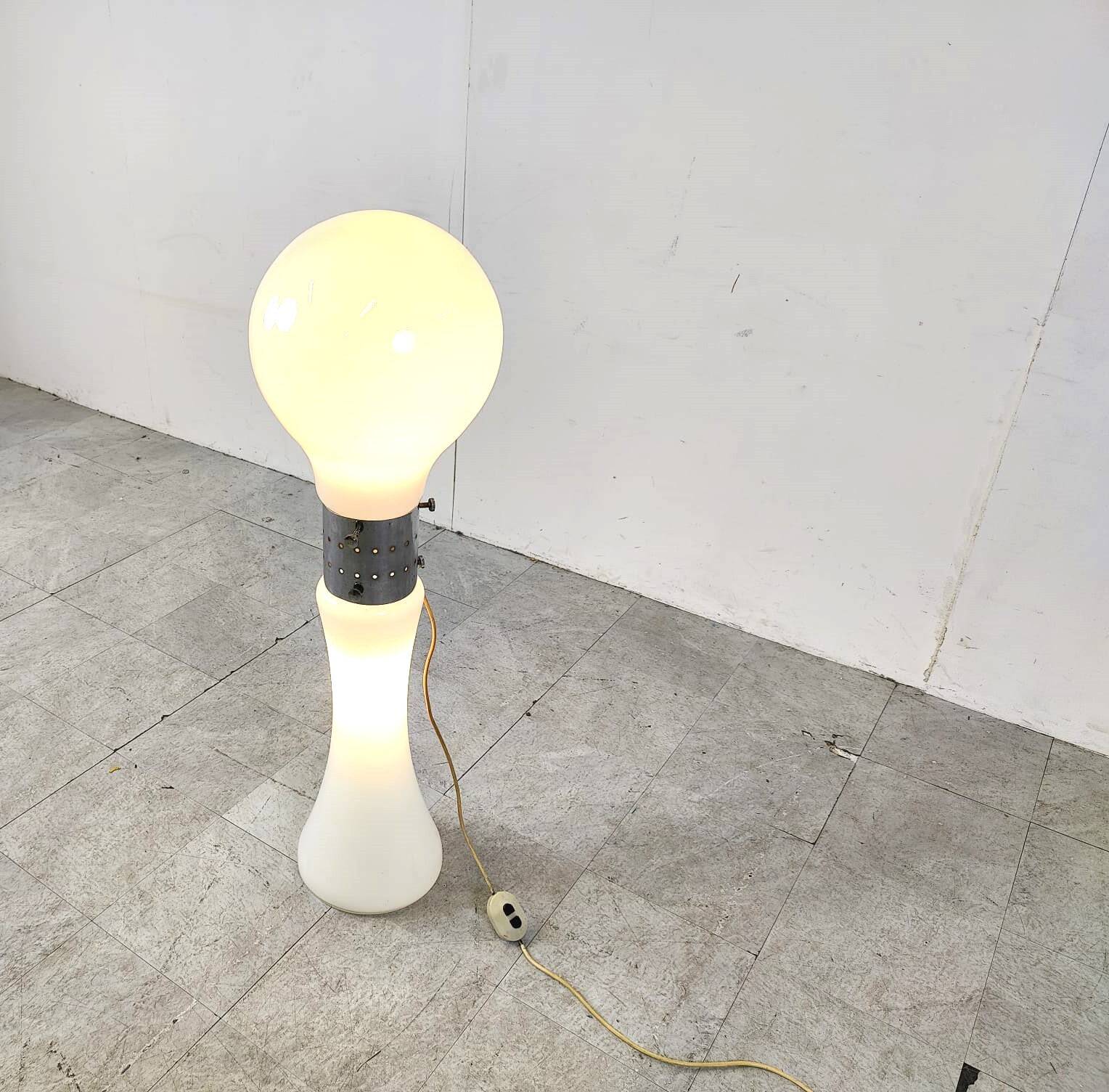 Birillo floor lamp by Carlo Nason for Mazzega, 1960s