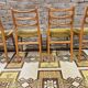 Set de 4 chaises scandinaves par Bähre Mignon Möbel 1960