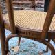 Armchair in bentwood and caning