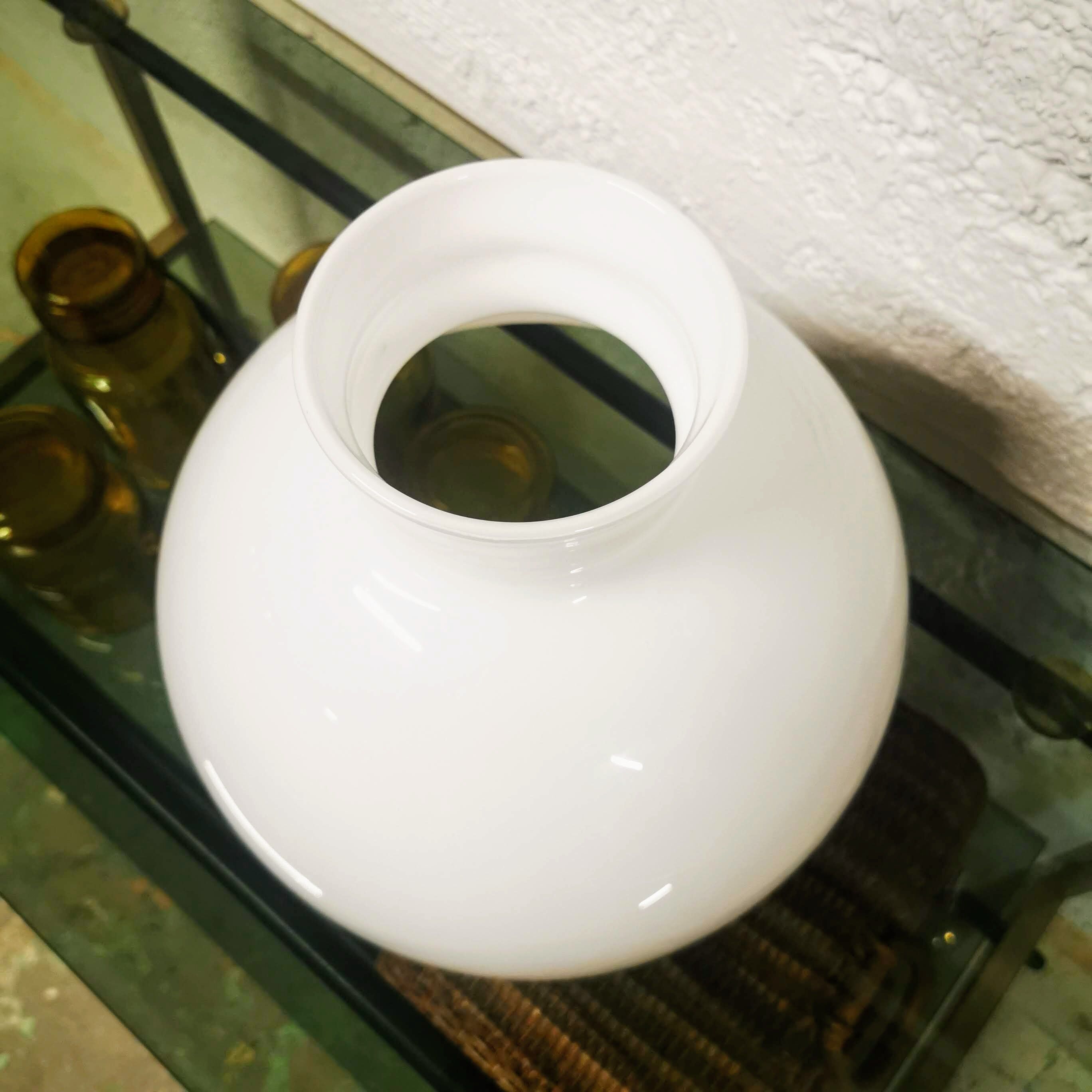 Globe in opaline for hanging lamp