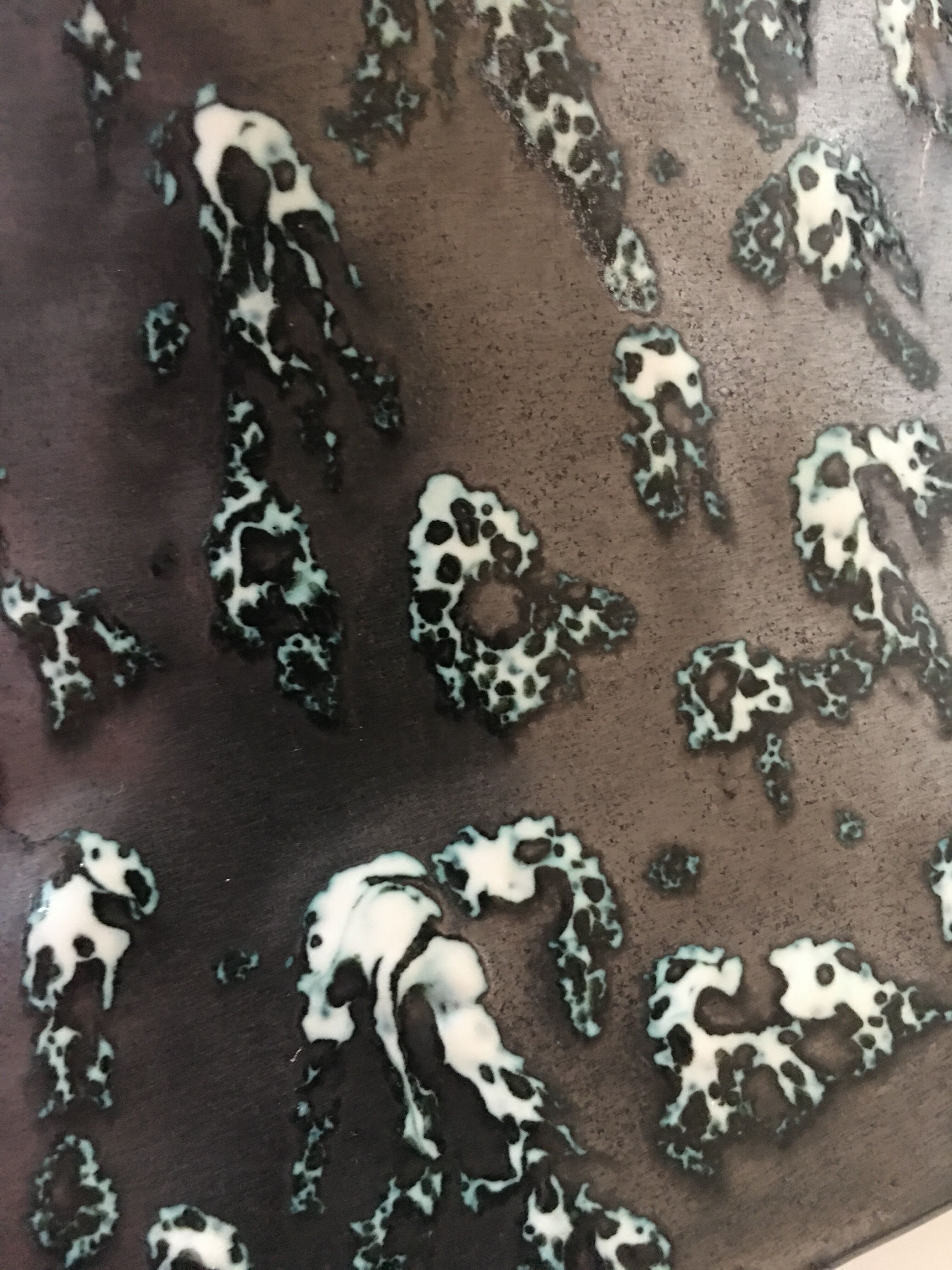 Vallauris ceramic cup signed Lunetta