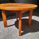 Table à manger en orme Maison Regain des années 70
