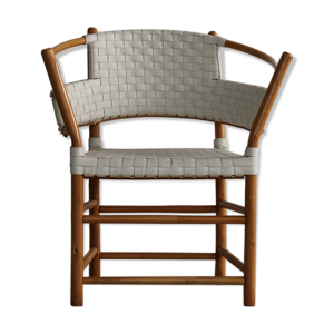 Fauteuil en bambou danois